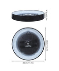 Quartz Wall Back Cover For 12 Inch Round Clock Replacement Rear Panel Shell And Backplate DIY Component