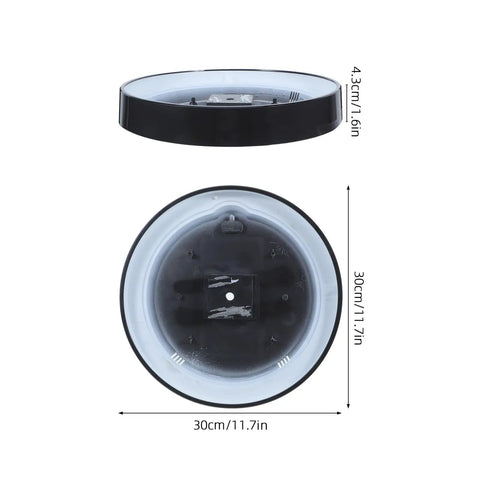 Quartz Wall Back Cover For 12 Inch Round Clock Replacement Rear Panel Shell And Backplate DIY Component
