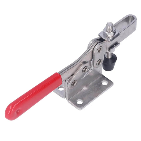 Stainless Steel Welding Hold Down Clamp With Quick Release Push Pull Toggle Action For Woodworking Jigs And Fixtures Heavy Duty Hand Tool