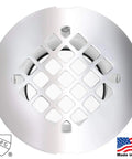 Pro Grade New Construction Shower Drain Top Install 2 Inch PVC And ABS UPC Approved 10 Year Warranty Made In USA