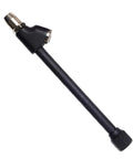 Heavy Duty Dual Head Tire Air Chuck With One Quarter Inch FNPT Extended Reach, showing rugged steel design and dual head feature.