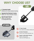 Comparison of 4 In 1 Garden Tool Attachments Cultivator Tiller Digger And Loosener Auger For Three Eighths Inch Hex Drive Drills