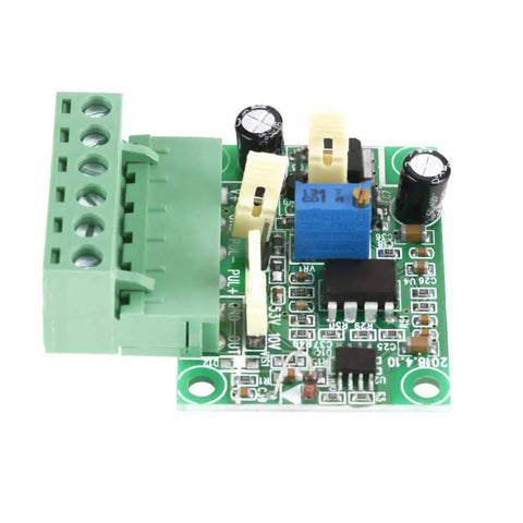 Pro Grade Frequency To Voltage Converter Module Turns 0 To 10 KHz Pulses Into 0 To 10 V Analog Signal With Isolation For PLC And Motion Control Systems Built For Tight Precision And Reliable Industrial Automation circuit board with screw terminals