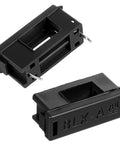 30 Pack 5 X 20 mm PCB Fuse Holder Kit Black Plastic Mount With Cover For Household Appliances Electric Power Telecommunications