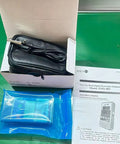 Non Contact Electrostatic Field Meter For ESD Testing And Static Charge Elimination Portable Field Meter With Precise Surface Charge Readouts And Ion Balance From 0 To 200V Ideal For Labs Workshops And On the Go, black case and manual