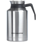Stainless Steel Thermal Carafe For Grand Moccamaster Brewers 1.8L 60 Oz With Brew Thru Lid And Travel Lid Keeps Coffee Hot Up To An Hour And Delivers A Clean Spill Free Pour