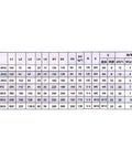 Technical specifications table for Rock Solid Magnetic Particle Brake Clutches With Single And Dual Axis Tension Controllers And Hollow Shaft Brakes Stable 12 Nm Torque For Precise Motion Control Durable 1.2 Kg Unit.