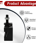 CXA 250-302 Quick Change Boring Turning Facing Holder for steel CNC tool post with focus on craft, specialty, durability, and stability.