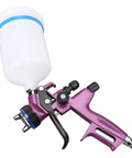 Pro Grade Hvlp Paint Sprayer Aluminum with 1 3Mm Nozzle and 600Ml Cup adjustable pattern for smooth coating on furniture and cabinets.