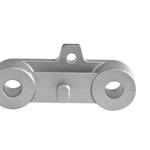 Durable Exhaust Bracket Isolator Hanger Kit For Ram 1500 2019 To 2025 Trucks With V6 Or V8 Engines To Swap Out Rattle And Keep Your Ride Smooth As Butter With This Solid Upgrade, gray metal bracket close-up
