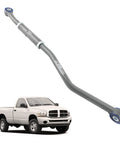 Front Adjustable Track Bar For Dodge Ram 2500 3500 2003-2013, Fits 2-6 Inch Lift, Eye To Eye Length 39.37 To 43.31 Inches, Quick Adjust For On Road And Off Road, Helps Fix Death Wobble By Centering Axle mounted on Ram truck