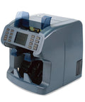 Bank Grade Money Counter And Sorter With Built In Printer Two Pocket Design For Mixed Denominations on a white background