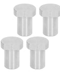 Stainless Steel Stop Dog Set 4 Pieces 19mm Desktop Peg Brakes For Woodworking And Planing, Fits Countertop Dog Holes