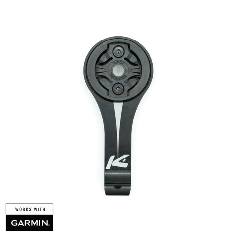 Top view of Roval Alpini Garmin Computer Handlebar Mount CNC Machined 6016 T6 Aluminum Ultra Durable And Secure