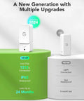 Long Range WiFi Gateway Thermo Hygrometer Indoor Outdoor Sensor 3 Pack With Remote Monitoring Waterproof Pro Grade Accuracy For Temperature And Humidity Perfect For Home Garden Garage And All Your Indoor Outdoor Needs. H5107 vs H5100 comparison