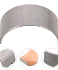Two Pack Iron Connecting Rod Bearings For Diesel Engines And Generators, Low Friction High Temp Wear Resistant Replacement Part For Agricultural Machinery, curved iron bearing insert