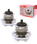 Rear Wheel Bearing Hub Assembly Set For Toyota Corolla 2009 To 2016, Pontiac Vibe 2009 To 2010, Toyota Matrix 2009 To 2014 FWD 1.8L 5 Lug Pair