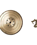Built Tough Replacement Clutch Flywheel For Ford Manual Transmission Dual Mass Steel Build OE Standard Specs showing top view with bolts.
