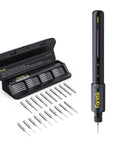 K2 Nano Power Drill Kit for DIY Projects With 20 Bits and 800mAh Rechargeable Battery, Tiny Yet Mighty Hand Drill for Jewelry Making