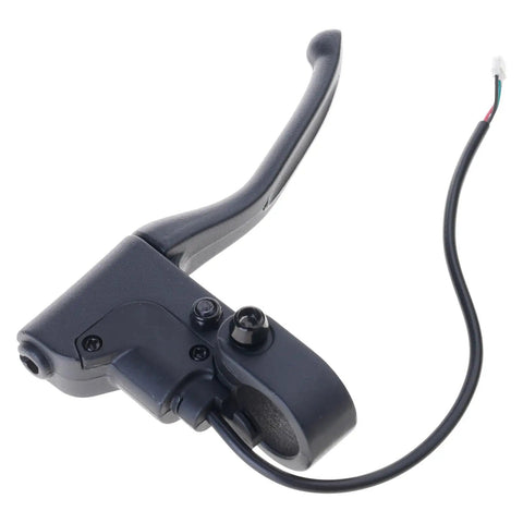 Aluminum Alloy Electric Scooter Brake Handle Left Lever With Clutch, Easy Install And Strong Tension, Comfortable Grip And Smooth Braking