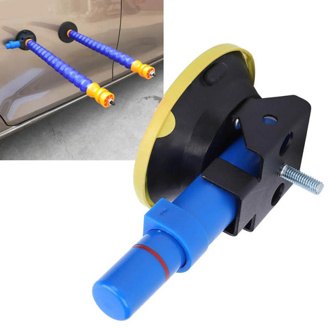 3 Inch Hand Pump Vacuum Cup Dent Repair Tool With Heavy Duty Suction Cups DIY Ready Easy To Use Portable Industrial Grade Body Repair For Cars Trucks Boats And Appliances on car door