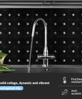 Kitchen with Ten Sheet Peel And Stick Backsplash Metal Mosaic Tiles For Kitchen Wall Decor Aluminum Composite Stick On Tiles Black Windmill Glass Puzzle Mix With Dope Shine Mirror Edge And Easy Install
