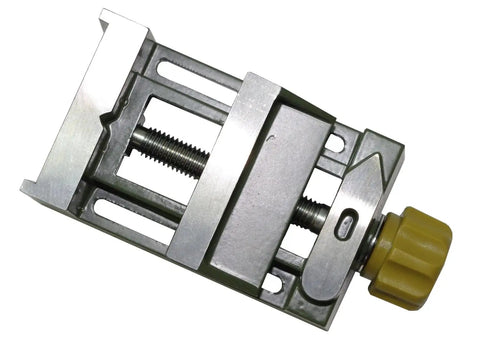 Precision Bench Vise Featuring Dual V Grooves For Secure Round Stock Clamping And Micro Fabrication Jobs Built Legit Tough With Heavy Duty Cast Iron For Rock Solid Grip And Zero Drag Precision Every Time, compact design with gray metal finish.