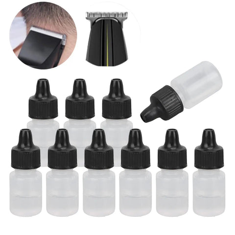10 Pack Shaver Lubricant Oil For Electric Clippers And Hair Trimmers Maintenance Oil To Reduce Friction And Heat Prevent Dull Blades Extend Blade Life Smooth Shaves Ideal For Home Grooming And Small Machines, 10 bottles