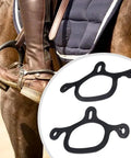 Spur Straps For Horse Riding Boots Easy To Use Rubber Tie Down Straps Keeps Spurs In Place For Equestrian Training And Outdoor Riding Black Western Tack Accessories Built To Last