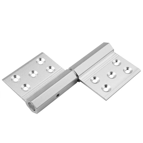 8 Pack Lift Off Flag Detachable Door Hinges Aluminum Alloy With Countersunk Holes 360 Degree Rotation Detachable Slip Joint