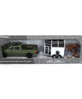 1/32 Scale Green Pickup Truck With Horse Trailer And Figures Farm Playset For Ages 3 Plus in packaging