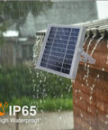 IP65 waterproof solar panel under rain for Hanging Solar Light With 360 Degree Illumination And Remote For Indoor And Outdoor Use