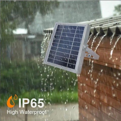 IP65 waterproof solar panel under rain for Hanging Solar Light With 360 Degree Illumination And Remote For Indoor And Outdoor Use