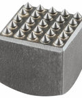 Heavy-Duty 2 In By 2 In Square 25-Tooth Carbide Bushing Head For SDS-Max Demolition Hammers, Built For Workhorse Performance