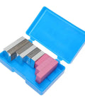 9 Piece Cuboid Density Block Set For Physics Lab Hands On Learning Aluminum And Iron Blocks In Same Size For Easy Density Comparisons Substances Experiments Classroom And Home Science Kit in blue case