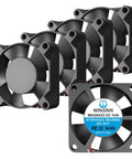 Beefy 30X10mm 24V Brushless Cooling Fan With Hydraulic Bearing And 10000 RPM For Industrial Equipment, 5-Pack, front view