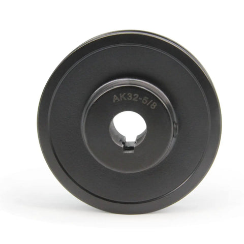 Tough As Nails Single Groove Cast Iron V Belt Sheave 3 Point, 2 Inch OD, 5/8 Inch Bore web pulley for machinery operation.