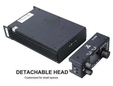 Detachable head of G90 HF Radio SDR 20W With Built In Auto Antenna Tuner For SSB, CW, And AM, showcasing compact design.