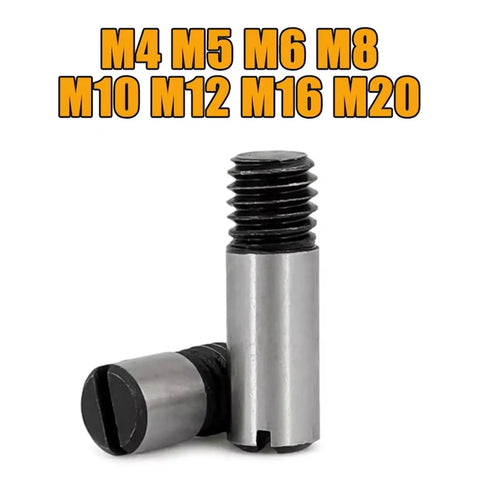 Heavy Duty Industrial Grade M4 To M20 Slotted Headless Set Screws And External Thread Dowel Pins for precise alignment and assembly