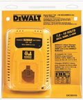 Yellow Dewalt Universal Battery Charger From 7.2V To 18V For NiCd NiMH And Li Ion Cells Fast One Hour Charge in packaging