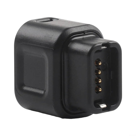 USB-C to 4-Pin Charger Adapter for 12-Speed Electronic Derailleurs and Type-C Converter Cable, compact black design