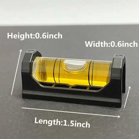 Magnetic Gunsmithing Tools Kit With Level and Scope Mounting Leveler for Rifles, precise 1.5-inch leveler with dimensions shown