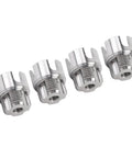 ViaGasaFamido Internal External Pipe Threading Tool For PVC High Hardness Alloy Steel Clean Cuts Compatible With Electric Drills For G 3 4 And 1 4 Inch set of four steel threading bits.