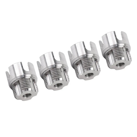 ViaGasaFamido Internal External Pipe Threading Tool For PVC High Hardness Alloy Steel Clean Cuts Compatible With Electric Drills For G 3 4 And 1 4 Inch set of four steel threading bits.