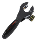 Pro Grade Heavy Duty Pipe Cutter With Premium Steel Ball Thrust Bearing, black handle, side view