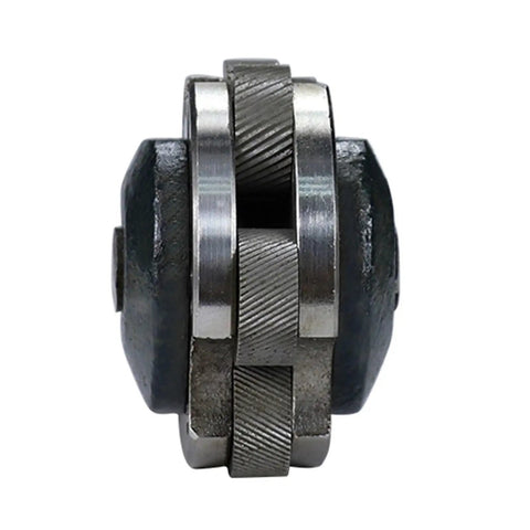Heavy Duty 6 Wheel Lathe Knurling Tool For Precision Metal Texturing Plug And Play Setup Built Tough Reliable Rolling Pattern Accessory Works Like A Charm Protects Bearings