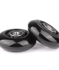 2 Pack PU Luggage Replacement Wheels With ABEC7 Bearings And 6mm Axles For Trolley Carry On Roller Travel Bag 64x24mm Durable Spin