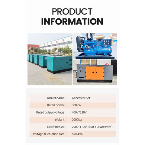 Pro Grade Heavy Hitter Generator Set Standby Power System featured in multiple angles, showcasing robust design for commercial use.
