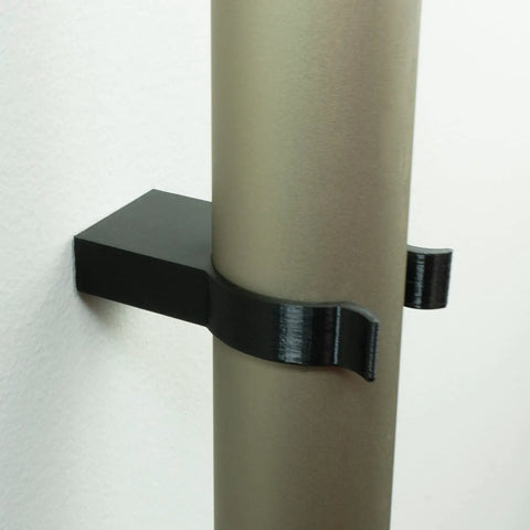 Wall Mount Holder For Cordless Stick Vacuum Tubes V15 V11 V10 V8 V7 Absolute Outsize, Extra Storage Hook And Wall Rack, Black