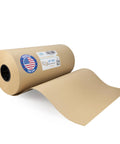 Heavy Duty Brown Kraft Paper Roll 18 Inch Wide By 720 Feet Long 50 Pound Thickness For Packing Moving Shipping And Crafts USA Made